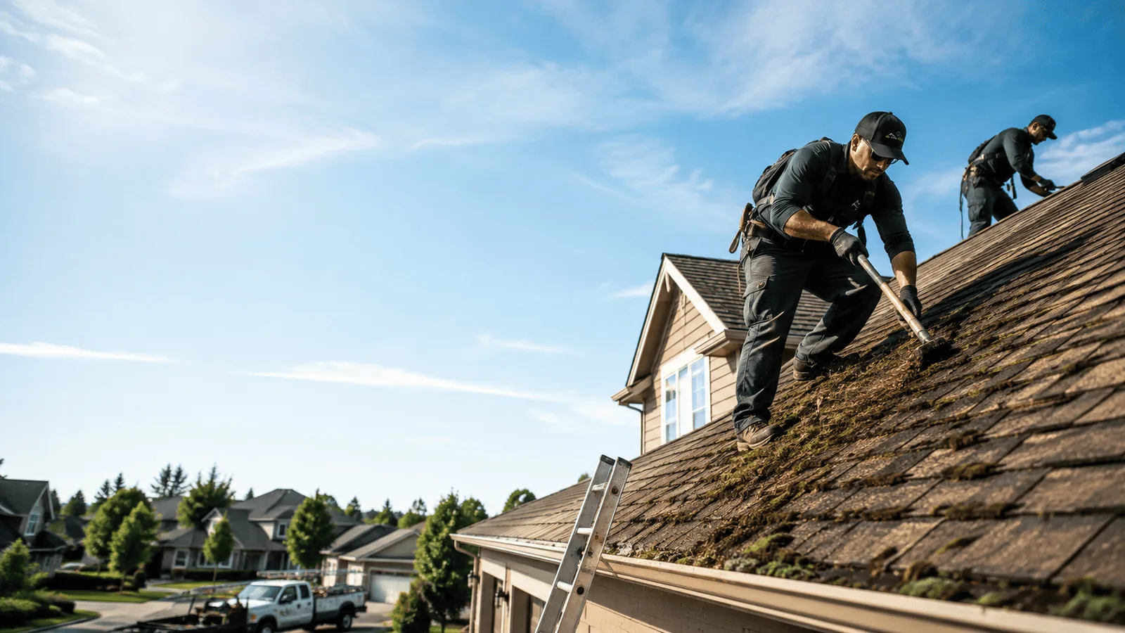 Roof Moss Removal in Garrison, TX near me